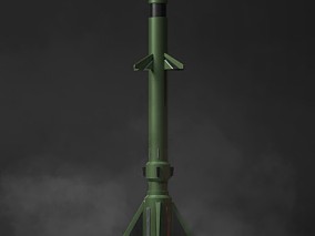 创意模型 火箭 3d模型