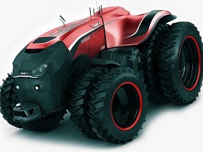 概念拖拉机   科幻拖拉机  拖拉机 3d模型