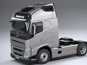 沃尔沃卡车头  卡车 3d模型