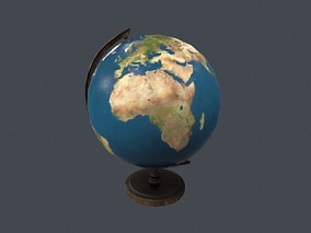 地球仪 3d模型