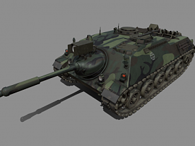 PBR—德国IV型坦克歼击车CG模型