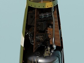 火箭  3d模型