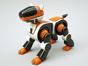 机器狗玩具3D模型