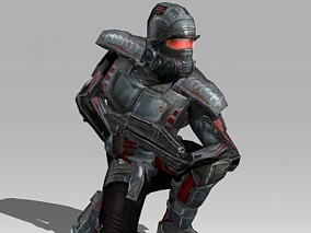 unity 模型组合 恐怖僵尸 丧尸 科幻战士 未来士兵 带绑定 动画 3d模型