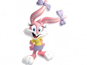 卡通兔子 可爱兔子 3d模型