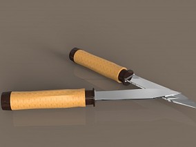 小刀匕首军刀3D模型