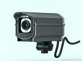 摄像头 探头 监控器 安全监控设备 秒拍摄像头 监控摄像头 枪机3d模型