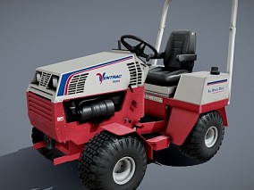 拖拉机 3d模型