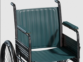次时代游戏PBR写实的轮椅  3d模型