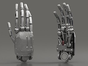 机械科幻手臂 机器人SCIFI高科技未来模型  仿真机器人手 3d模型