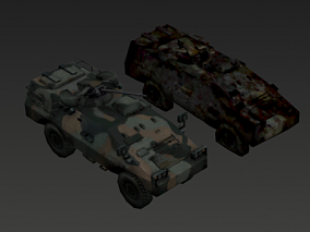 3D模型 坦克 3D武器