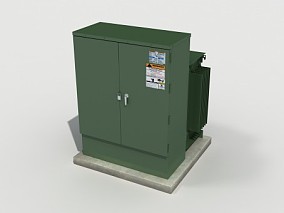 电气箱 电箱 配电箱 3d模型