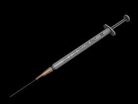 针管 注射器 细针管 疫苗注射器 打针 针头 3d模型