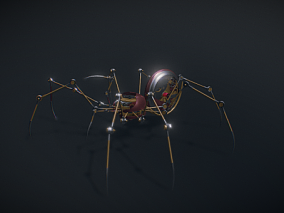 机械蜘蛛 科幻 战斗机械 蜘蛛机器人 微型机器人 生物科技机械蜘蛛 外星机械怪 巨型机械蜘蛛