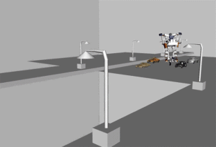 超复杂变形金刚 擎天柱汽车人 变形动画 maya机械动画 10秒剧情动画