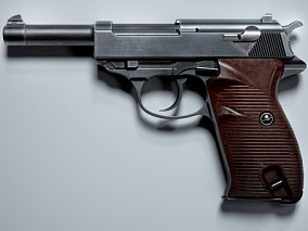 瓦尔特P38  手枪  武器  枪械