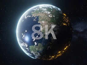 人类星球 科幻 行星 地球 外星 星球 系外行星  星体【8K】