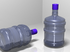 原创送水桶模型效果展示