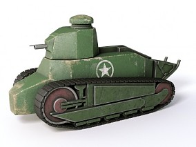 二战坦克低面模型