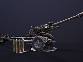 PBR次世代写实轻型榴弹炮模型