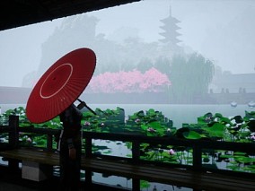 UE5制作中国风《杭州西湖》场景