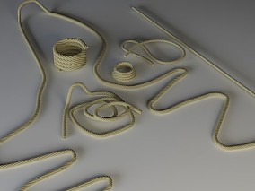 粗绳子，麻绳，卷绳，绳索，绳，编织绳，绳结，缆绳，卡通绳子