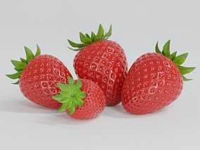 草莓 写实 水果
