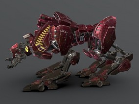 机器人 动物机器人 侦察机器人 武装动物机器人 机器动物 仿生机器人 !4K贴图!