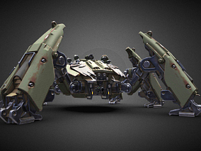 坦克  未来战争  战争  赛博朋克装备   科幻武器  赛博朋克武器  科幻坦克 机器蜘蛛