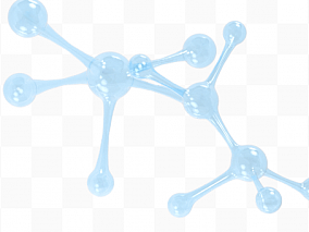 写实风3D分子结构立体模型