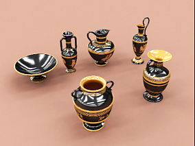 希腊陶器  陶器   陶碗   古玩    花瓶  水罐    陶罐  艺术品  陶瓷  文物