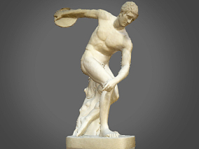 奥林匹克铁饼雕塑   雕塑  奥运雕塑  人物雕塑  雕像