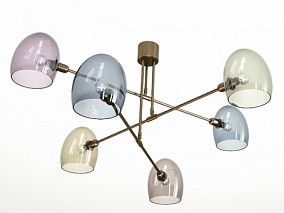 现代玻璃吊灯灯具