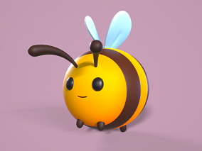 卡通蜜蜂 Q版蜜蜂 卡通动物 卡通昆虫 动画 动漫 可爱蜜蜂 小蜜蜂