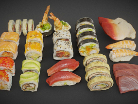 寿司   寿司系列    食品   饭团   日料   生鱼片    日本料理