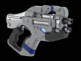 科幻T7手枪  武器 未来兵器 枪械