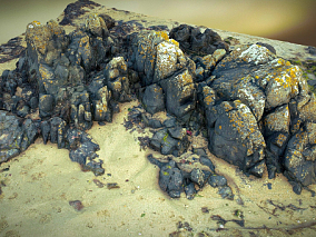 海岸岩石    礁石  海边礁石  岩石  石块   山崖  石头  地形
