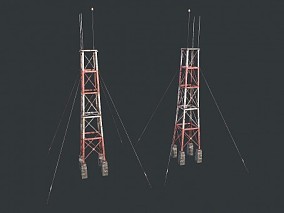 次世代 PBR 信号塔 观测塔 塔楼