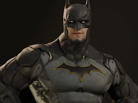 次时代 蝙蝠侠 带绑定 3D模型