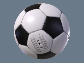 写实足球 体育器材 世界杯球 运动器材 场景道具 体育用品 皮球 脚踢球 Football