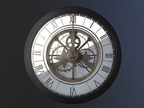 CG 次世代 复古机械式时钟