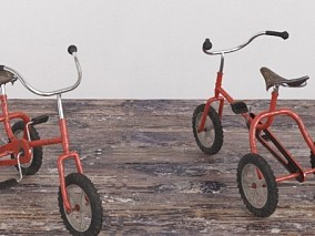 脚踏车模型 自行车模型