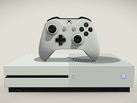 微软 Xbox One S  游戏机  游戏手柄  手柄
