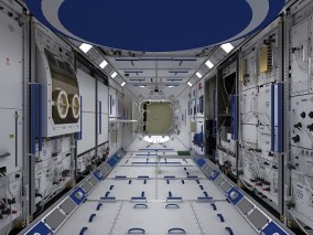 高细节梦天号实验舱内部结构（中国天宫空间站）