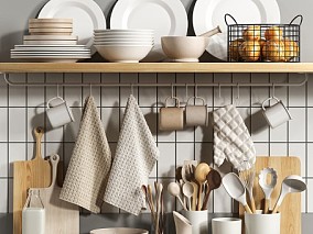 北欧厨房用品碗碟砧板器具