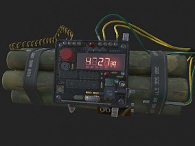 C4炸弹 3d模型