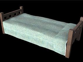 中国古代床，单人床，木床