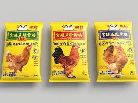 现代鸡肉包装 便捷鸡肉速食