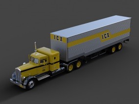 大卡车 汽车模型 汽车游戏模型