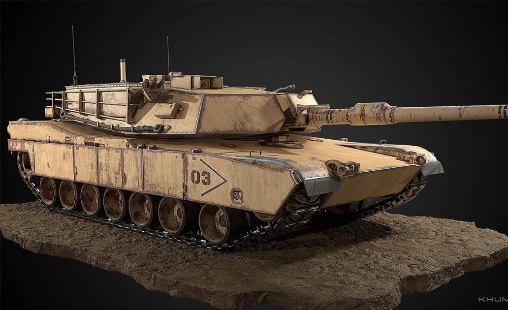 【3dmax场景建模】超详细的坦克模型制作